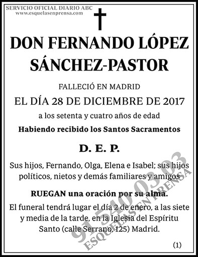 Fernando López Sánchez-Pastor